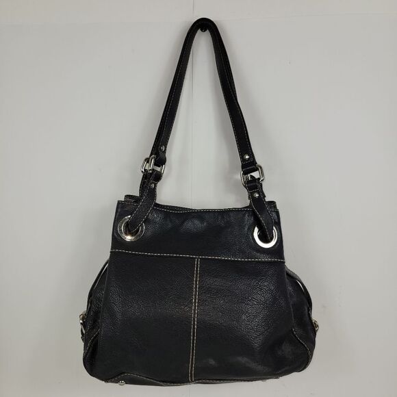 Fossil Black Leather Women's Shoulder Bag - Picture 2 of 12